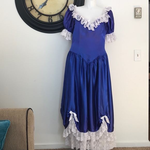 royal blue and white outfits